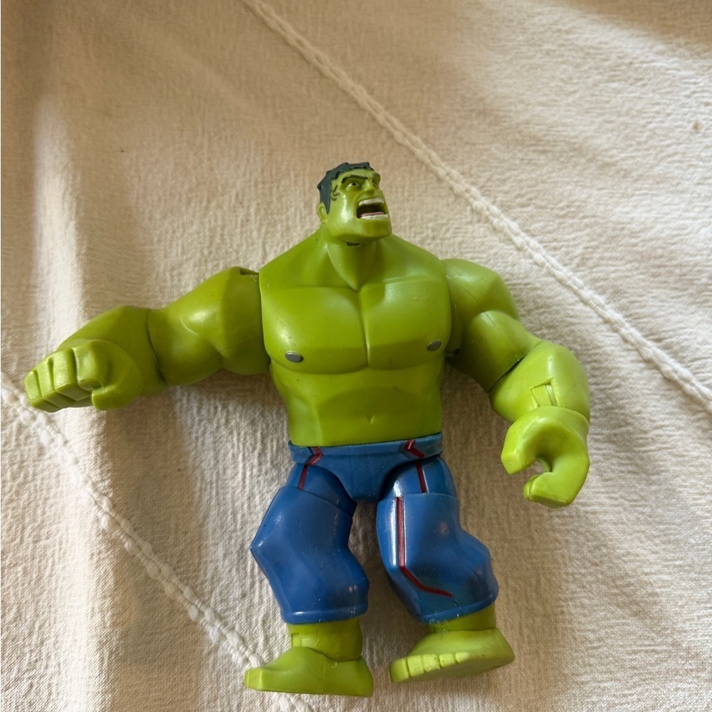 Green Marvel Hulk Action Figure Toy